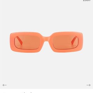 POPPY LISSIMAN MARTEENI PEACH 90s SUNGLASSES